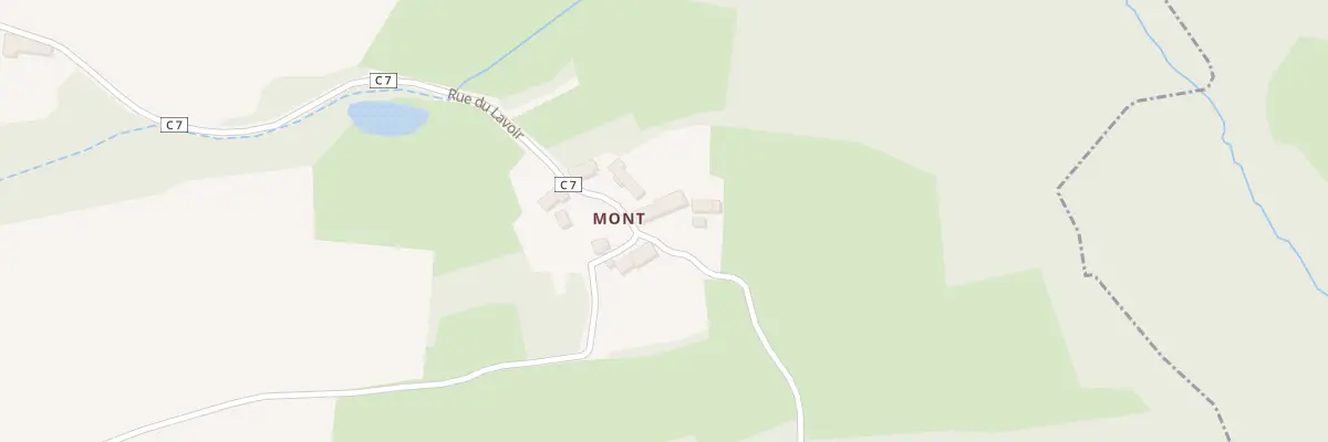 Plan du 5 Rue du lavoir à Alligny-en-Morvan