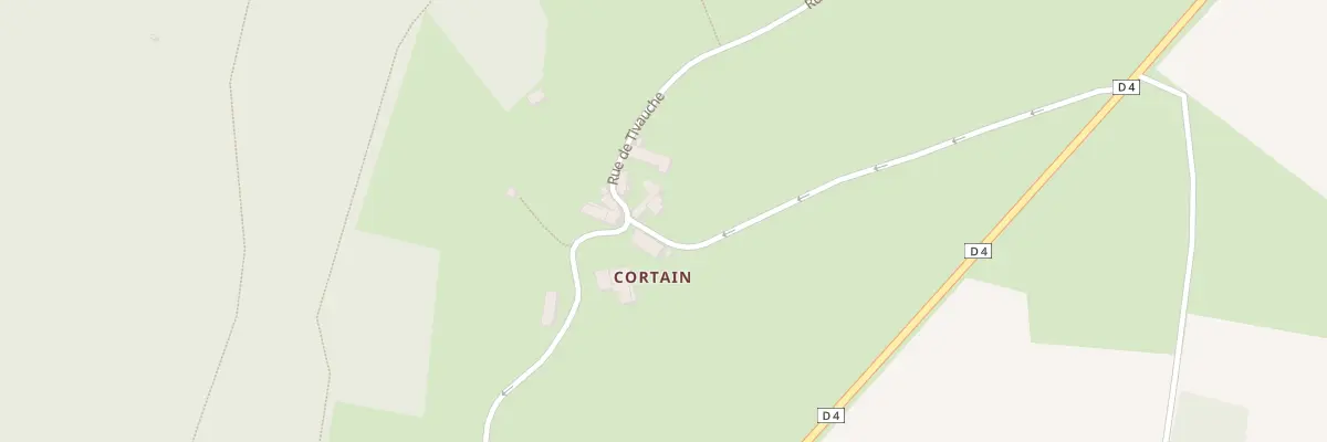 Plan du 7 Rue de Tivauche à Corsaint