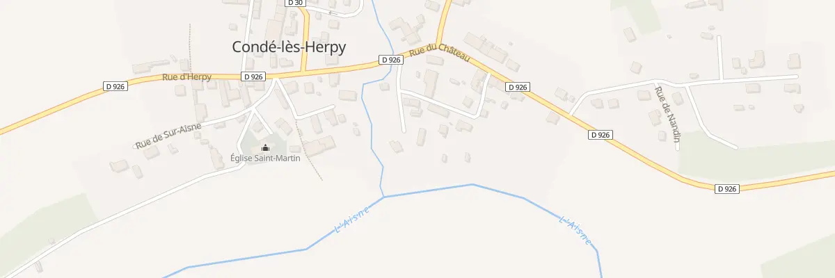 Plan du 5042 Le-Village à Condé-lès-Herpy