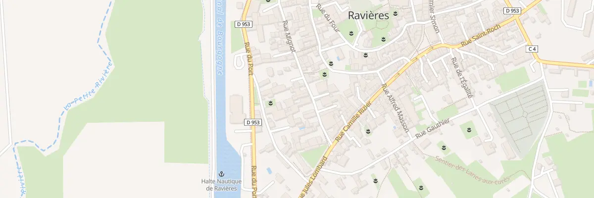 Plan du 15 Rue Mignot à Ravières