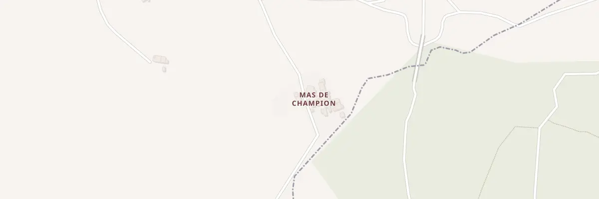 Plan du 5129 Mas de Champion à Saint-Just-et-Vacquières