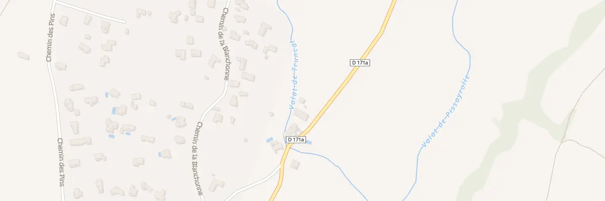 Plan du 395 Rte de Saint Sauveur à Saint-Victor-de-Malcap