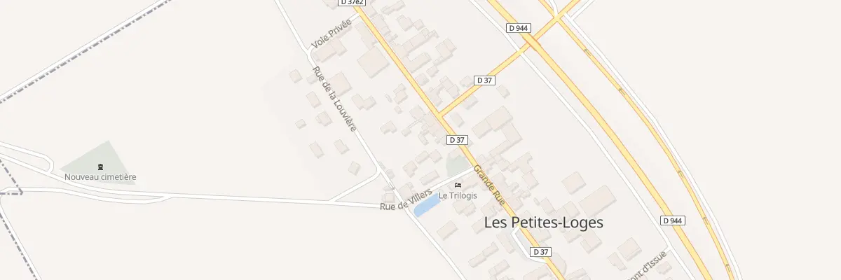 Plan du 20 Gr Grande Rue aux Petites-Loges