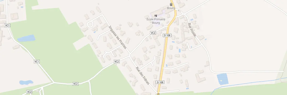 Plan du 107 Rte des Roches à Unias