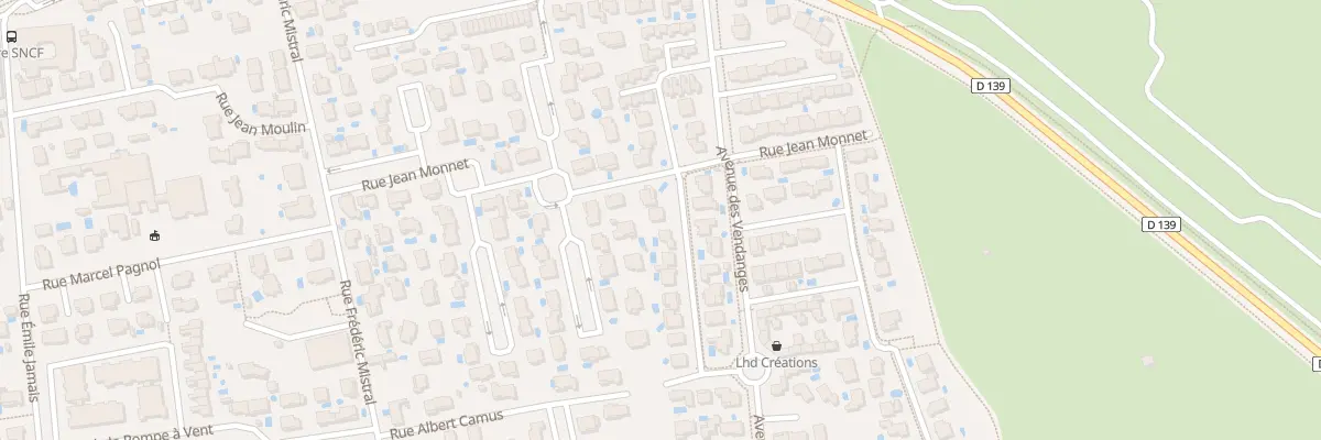Plan du 148 Rue des Ceps à Vergèze