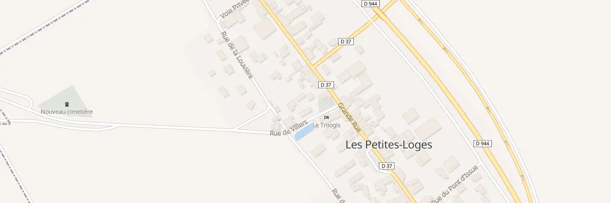 Plan du 26 Gr Grande Rue aux Petites-Loges