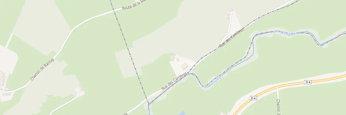 Plan du 5039 Barnay à Saint-Martin-de-Lixy