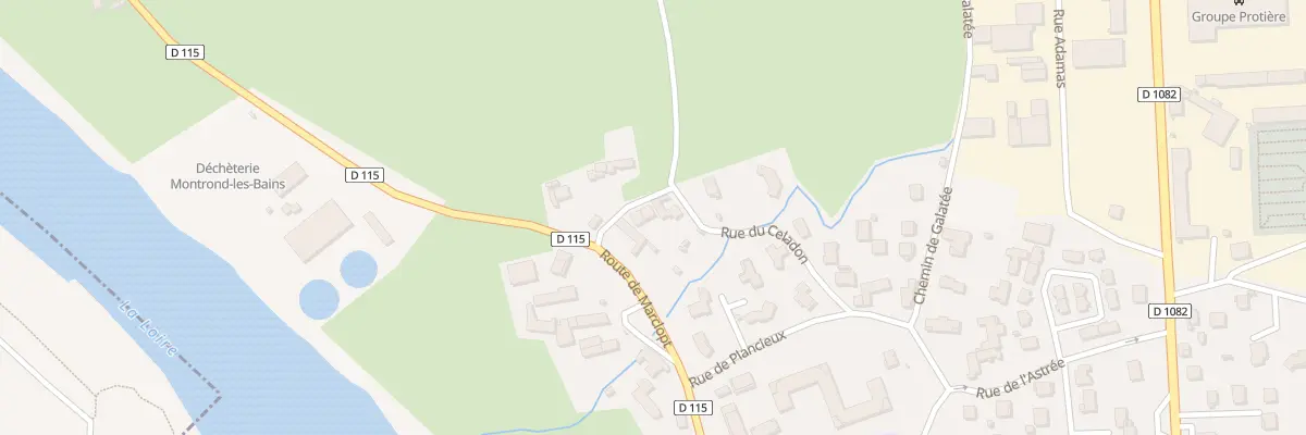 Plan du 44 Imp des Nymphes à Montrond-les-Bains