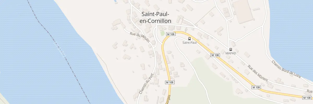 Plan du 5253 Saint Paul à Saint-Paul-en-Cornillon