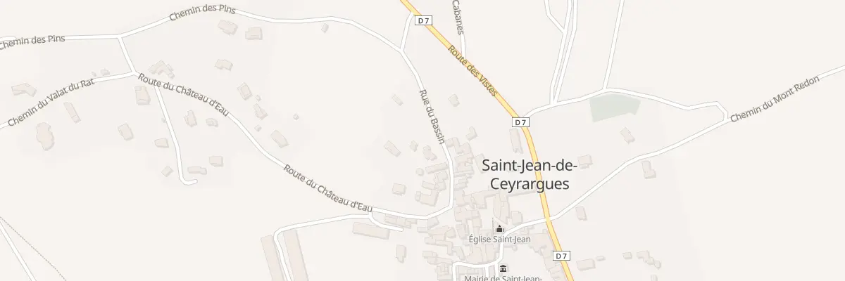 Plan du 63 Rue du Bassin à Saint-Jean-de-Ceyrargues