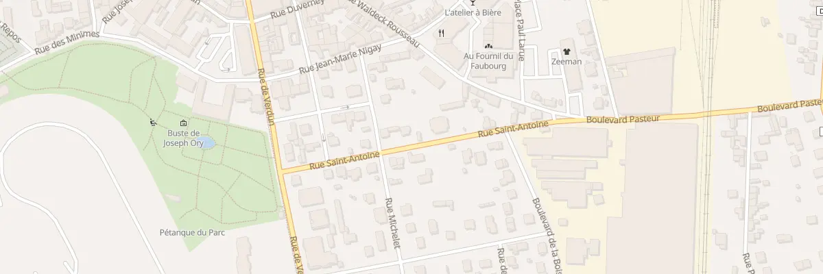 Plan du 9 Rue Saint-antoine à Feurs