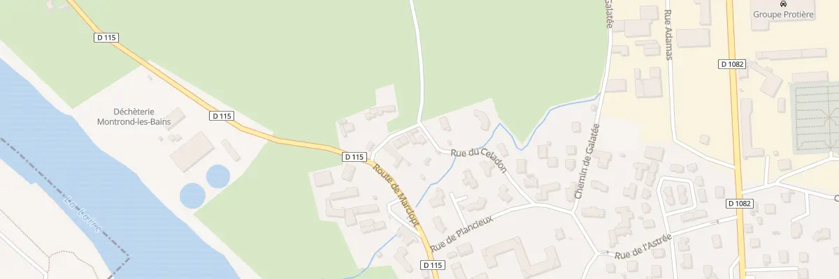 Plan du 76 Imp des Nymphes à Montrond-les-Bains