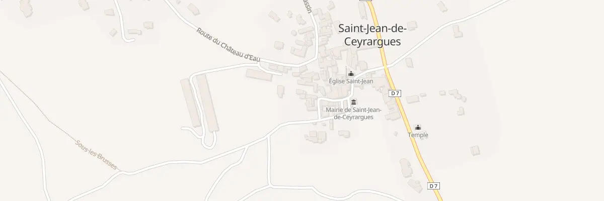 Plan du 25 Rue du Plan à Saint-Jean-de-Ceyrargues