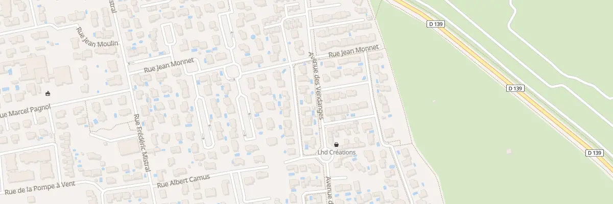 Plan du 179 Rue des Ceps à Vergèze