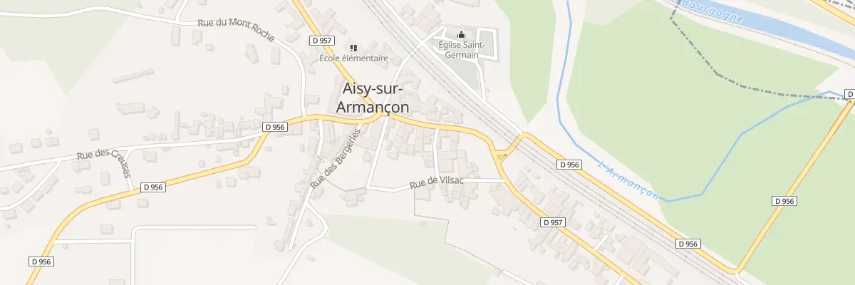 Plan du 3 Rue du Porche à Aisy-sur-Armançon