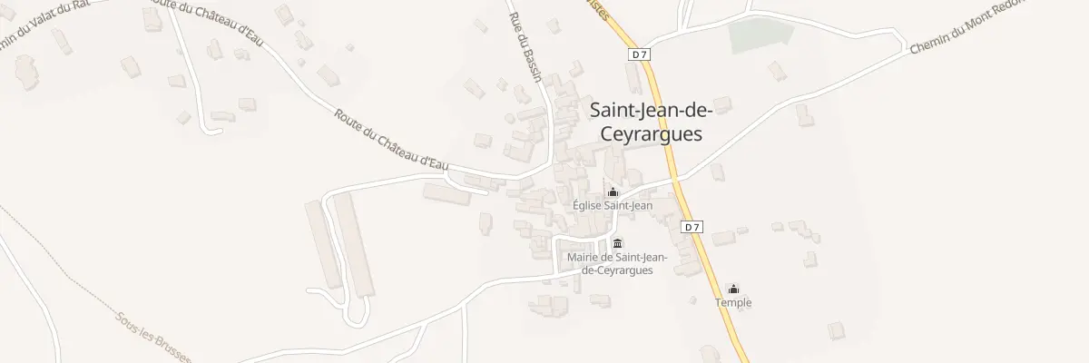 Plan du 17 Pl du Plan à Saint-Jean-de-Ceyrargues