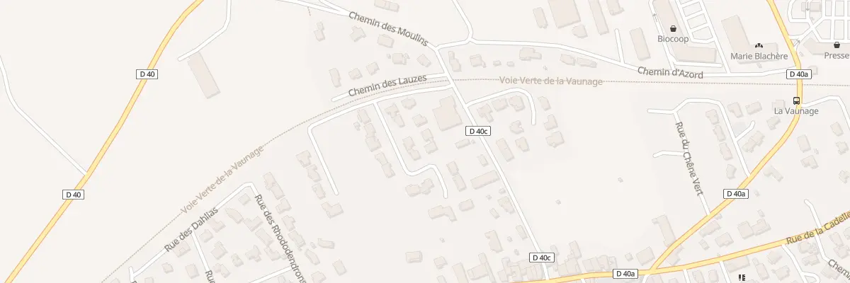 Plan du 5 Lot les Hortensias à Saint-Dionisy