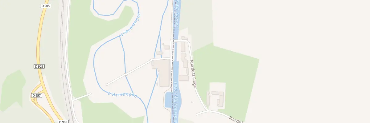 Plan du 3 Rue de la Forge à Rougemont