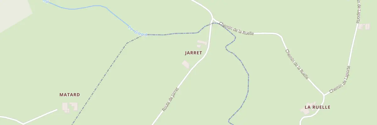 Plan du 355 Rte de Jarret à Croizet-sur-Gand