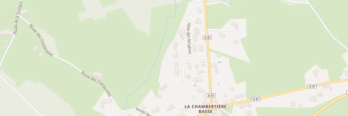 Plan du 5777 La Chambertiere Basse à Lapte