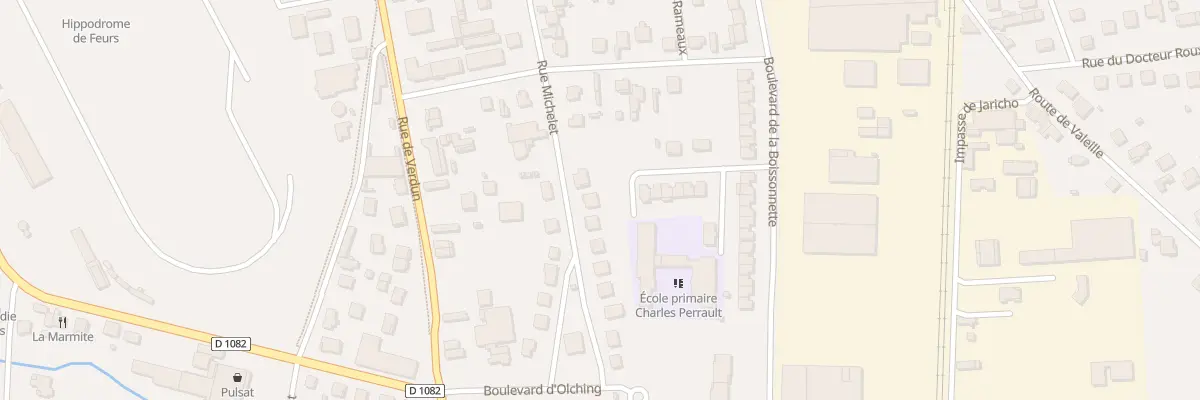 Plan du 39 Rue Michelet à Feurs