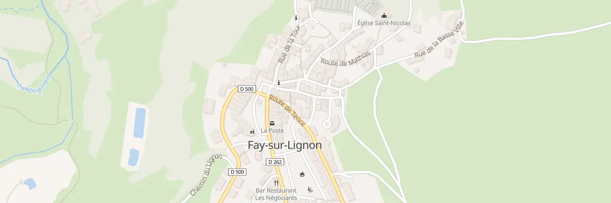 Plan du 1 Rue de la Grenette à Fay-sur-Lignon