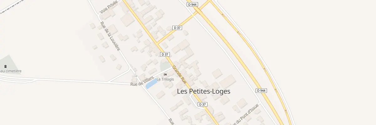 Plan du 27 Gr Grande Rue aux Petites-Loges