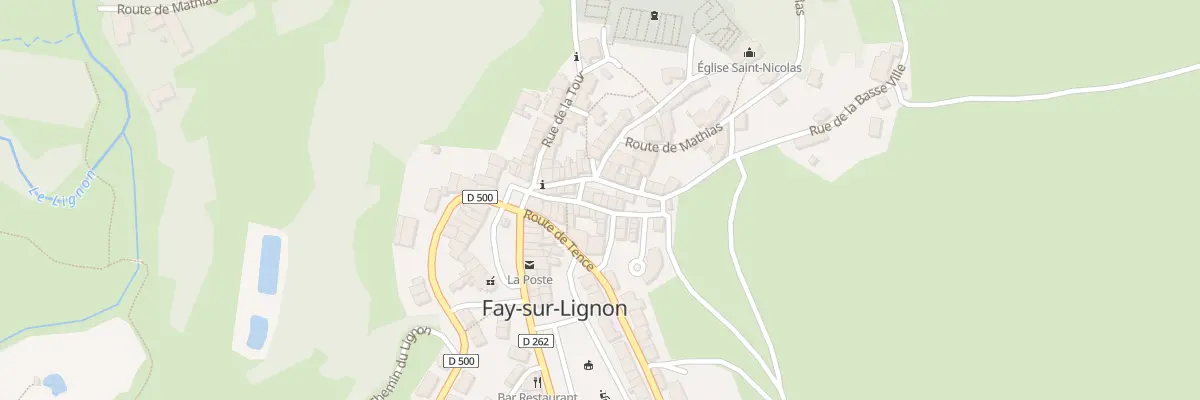 Plan du 4 Rue de la Grenette à Fay-sur-Lignon