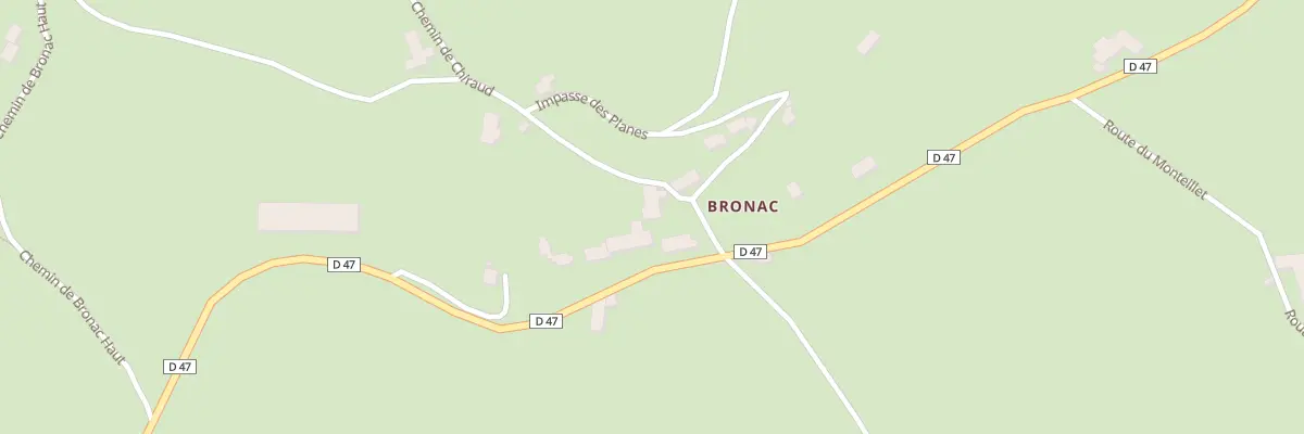 Plan du 57 Che de Chiraud à Mazet-Saint-Voy