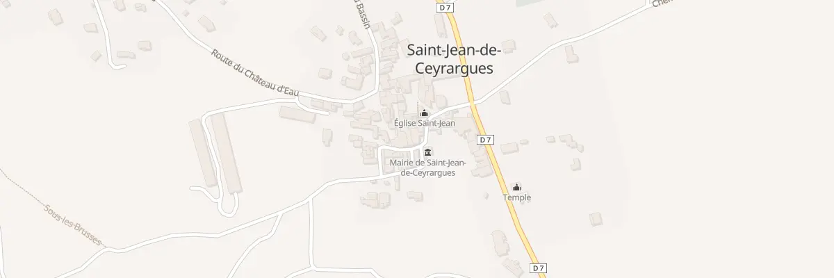 Plan du 11 Pl de la Mairie à Saint-Jean-de-Ceyrargues