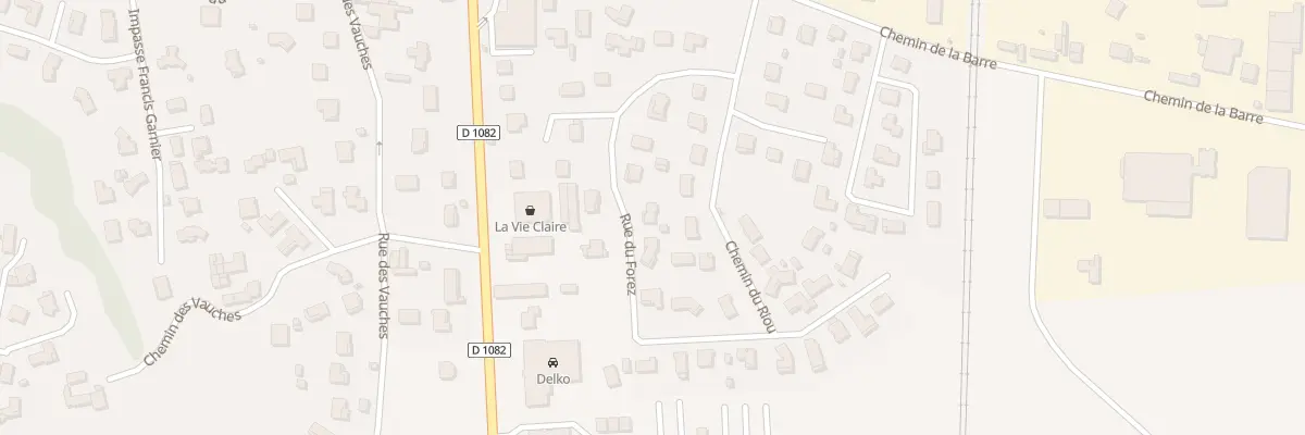 Plan du 9 Rue du Forez à Feurs