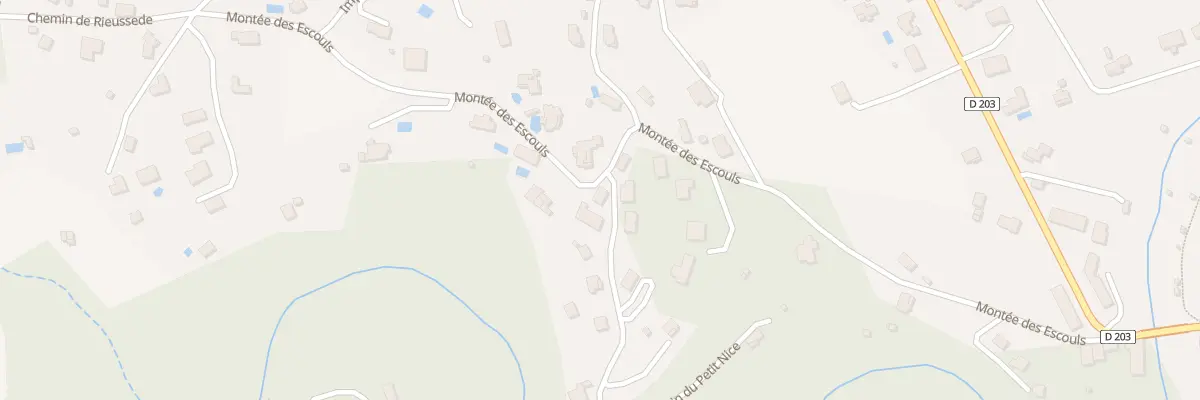 Plan du 493 Mte des Escouls à Joyeuse