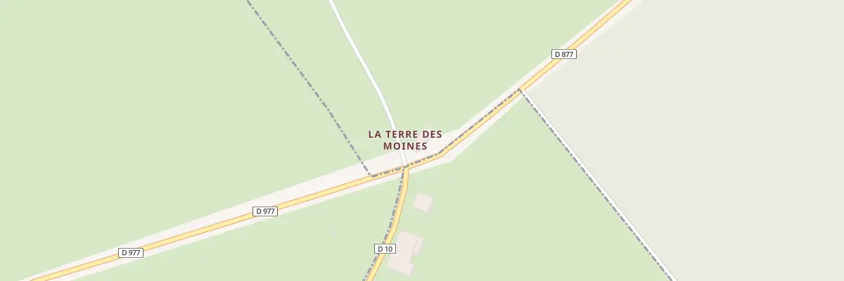 Plan du 1 La Terre des Moines à Hannappes