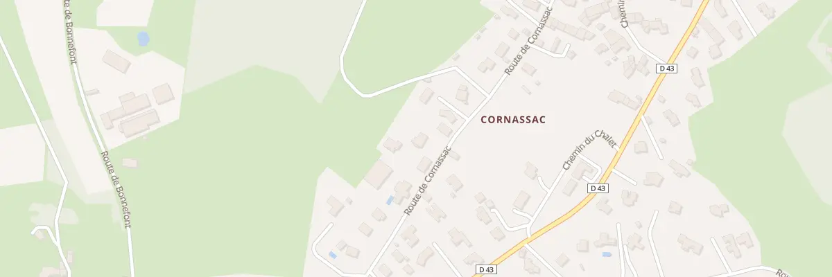Plan du 46 Rte de Cornassac à Sainte-Sigolène