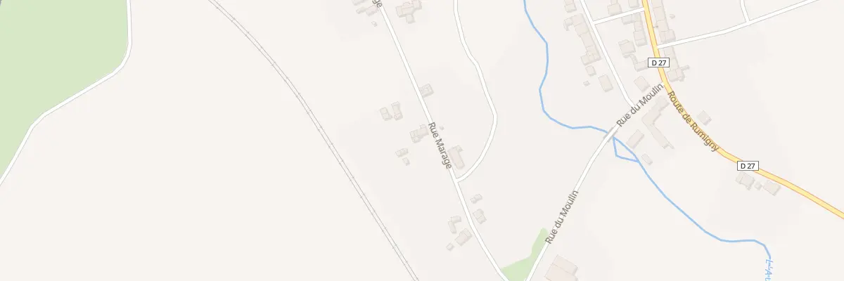 Plan du 10 Rue Marage à Hannappes