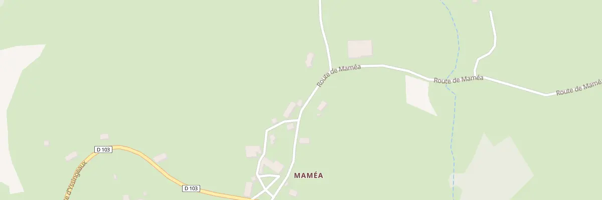Plan du 5139 Mamea à Chenereilles