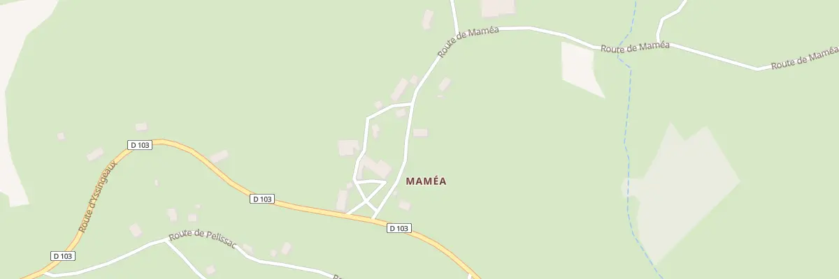 Plan du 5133 Mamea à Chenereilles