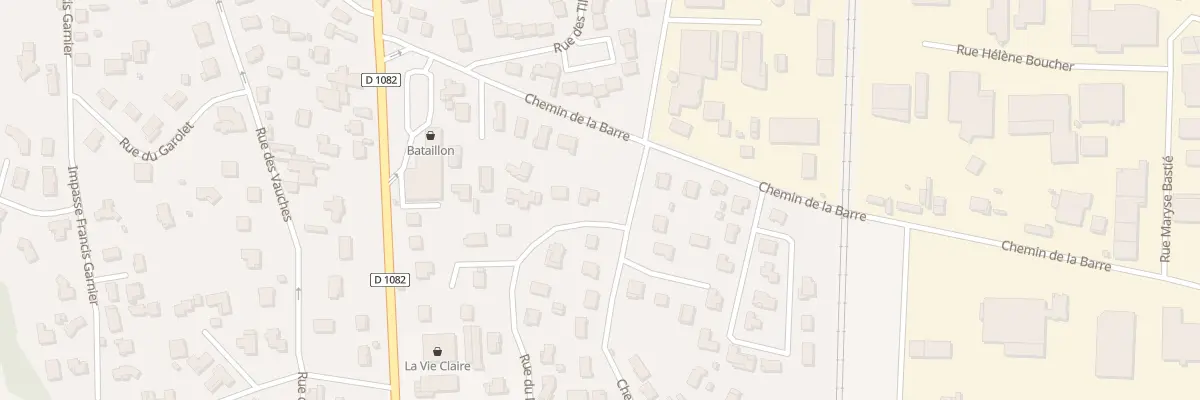 Plan du 2 Rue du Forez à Feurs
