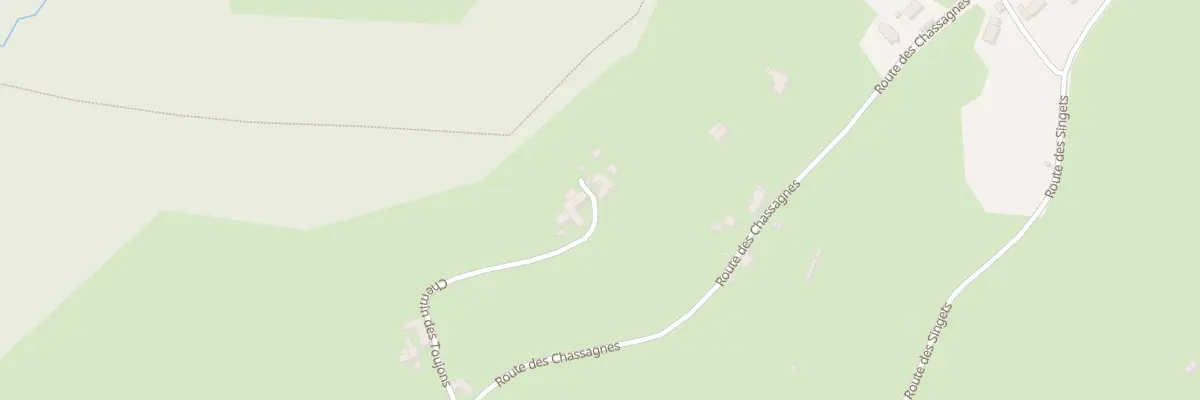 Plan du 280 Chem des Toujons à Néronde