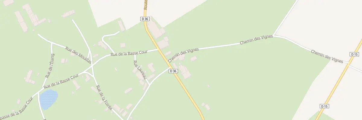 Plan du 16 Rte d’Epoisses à Thoste
