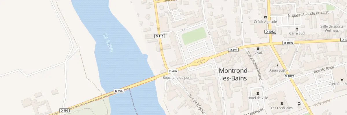 Plan du 248 Pl de la Republique à Montrond-les-Bains