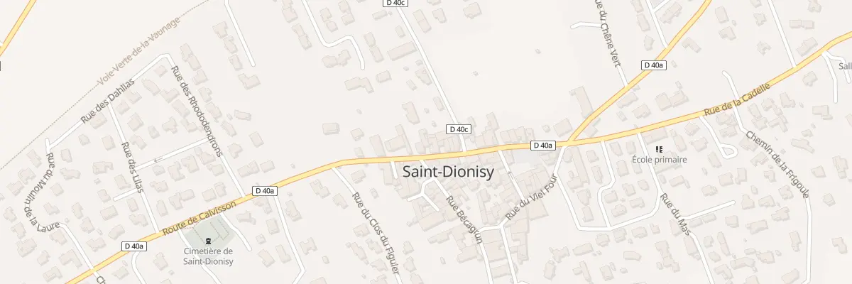 Plan du 3 Rue de la Forge à Saint-Dionisy