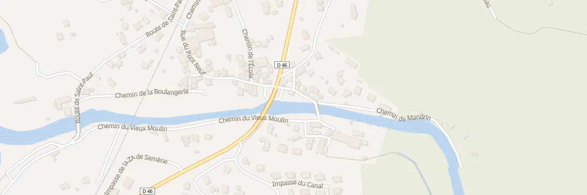 Plan du 26 Che de Mandrin à Aurec-sur-Loire