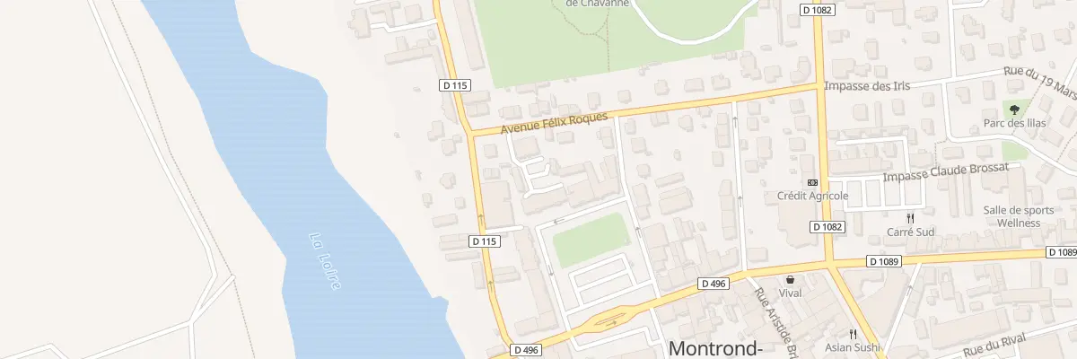 Plan du 180 Pl de la Republique à Montrond-les-Bains