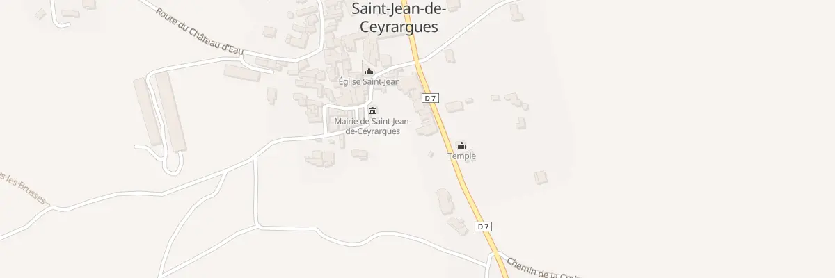 Plan du 463 Rte des Vistes à Saint-Jean-de-Ceyrargues