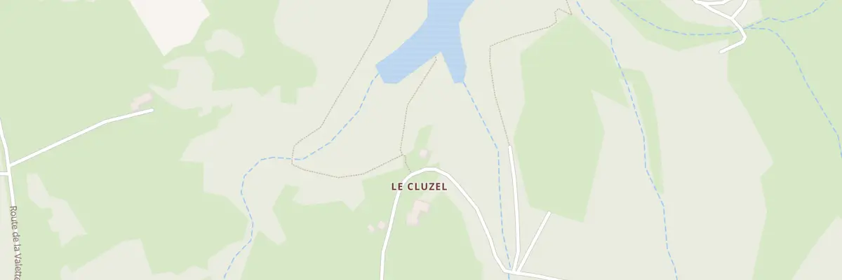 Plan du 5143 Le Cluzel à Chenereilles