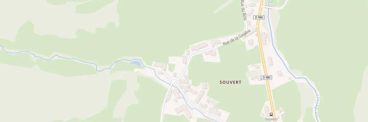 Plan du 5021 Souvert à Chissey-en-Morvan
