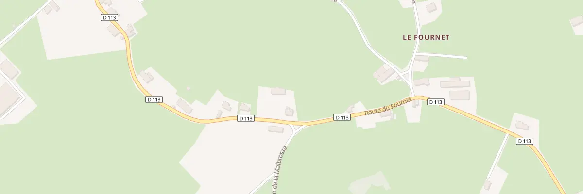 Plan du 545 Rte du Fournet à Vauban