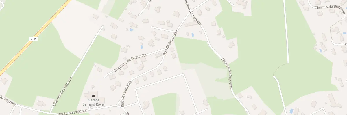 Plan du 14 Rue de Beau Site à Sainte-Sigolène