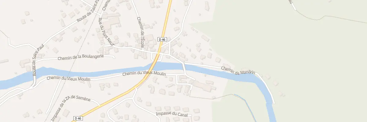 Plan du 75 Che de Mandrin à Aurec-sur-Loire
